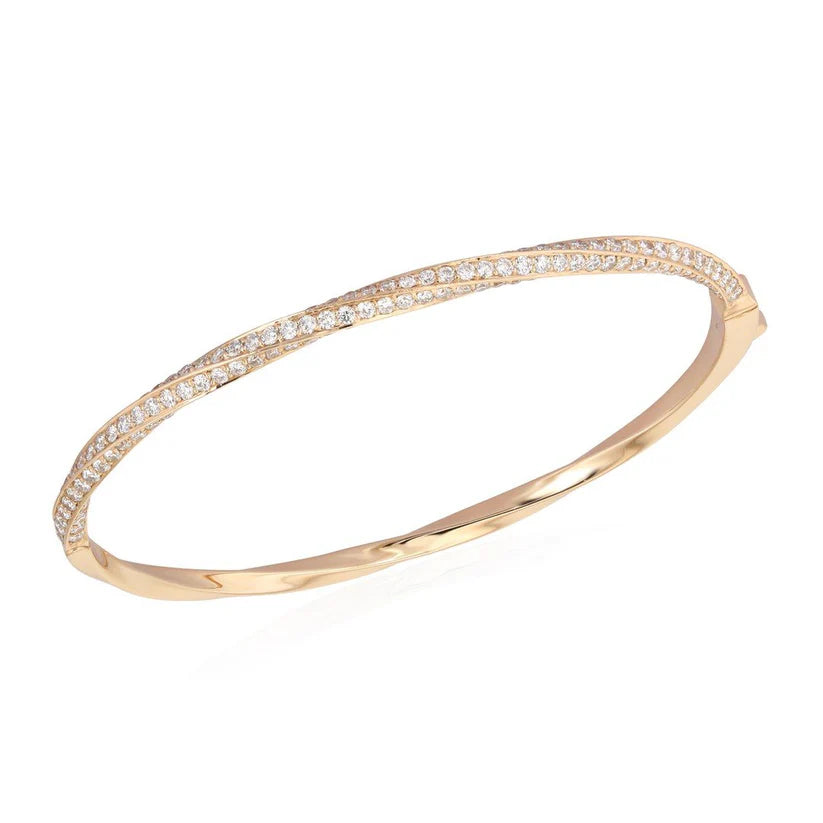 Diamond Rope Bangle