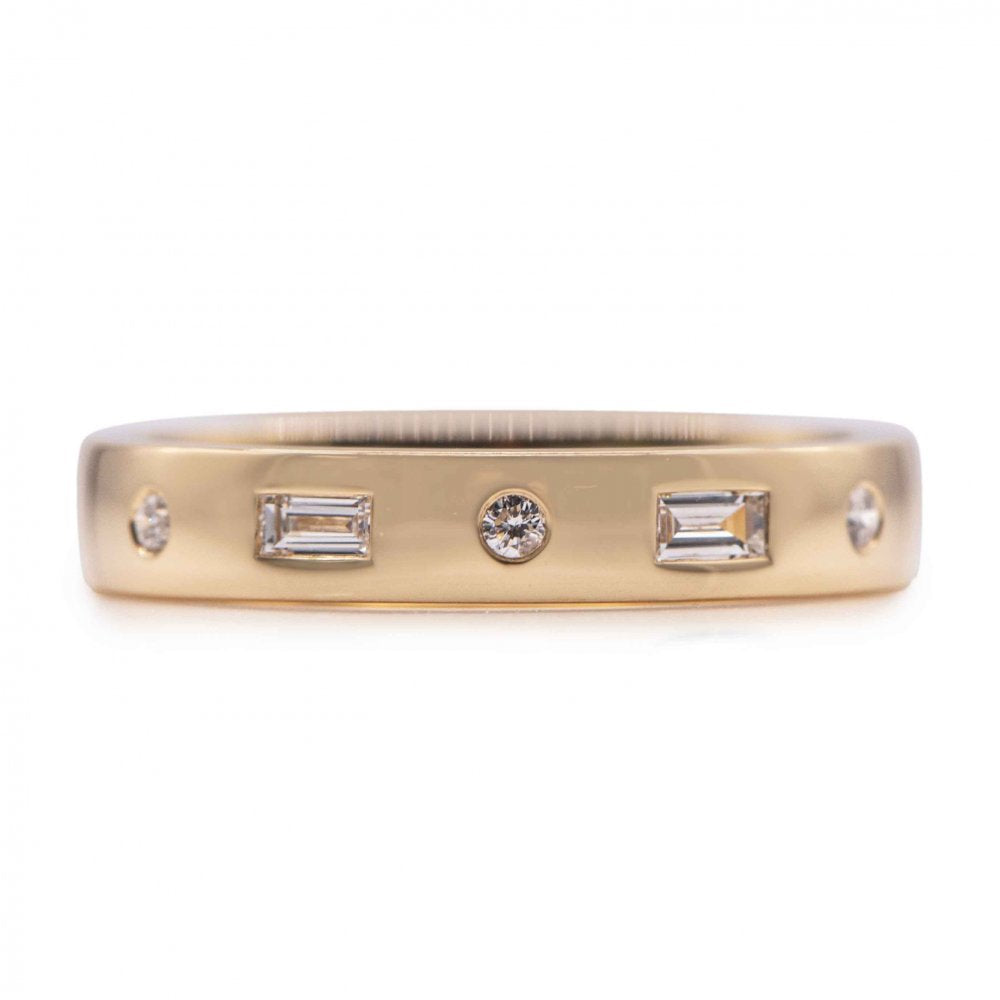Skinny Baguette Diamond Cigar Band