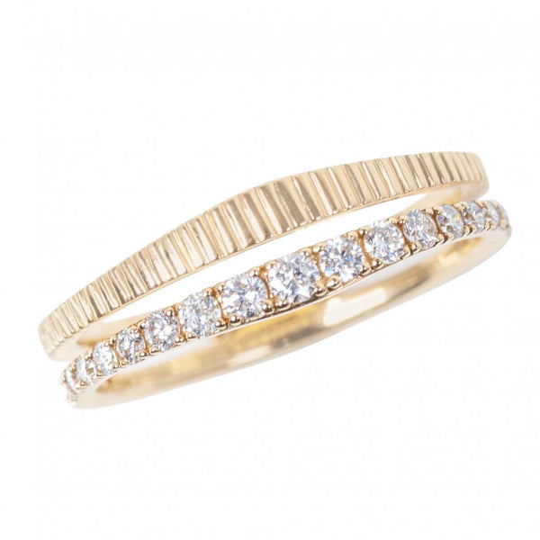 Graduated Double-Band With Coin Edge
