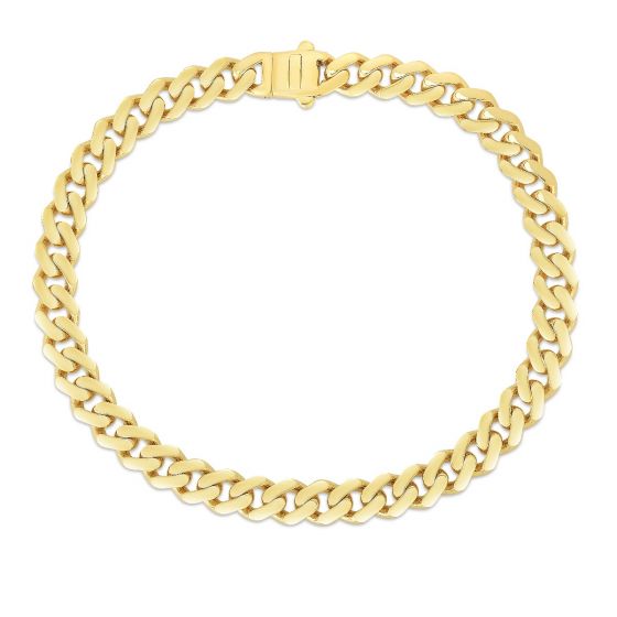 14K Gold 6.5mm Lite Miami Cuban Bracelet