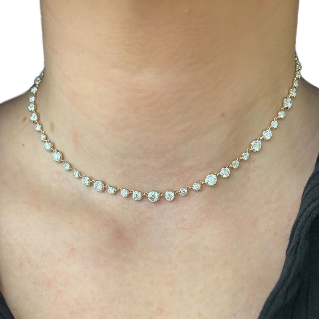 Lab-Grown Edwardian Choker Necklace