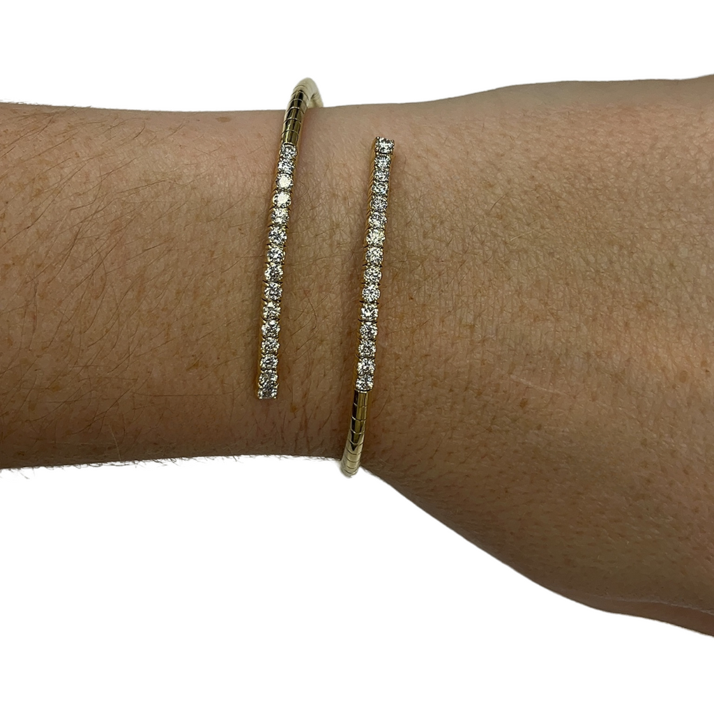 Diamond Wrap Bangle