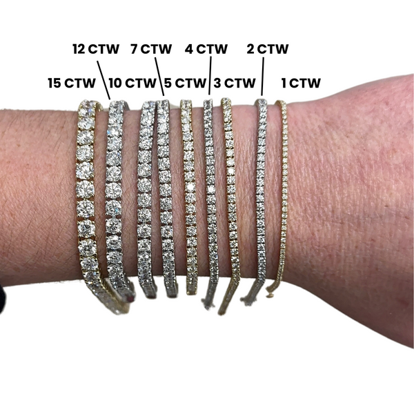 Bold Babe Diamond Tennis Bracelet