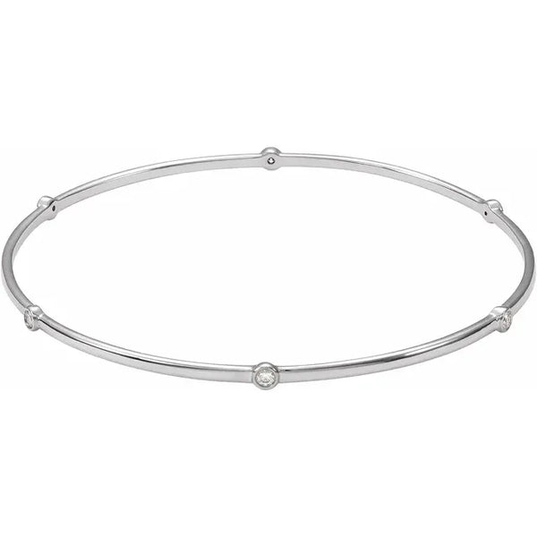 Stackable Bezel Bangle