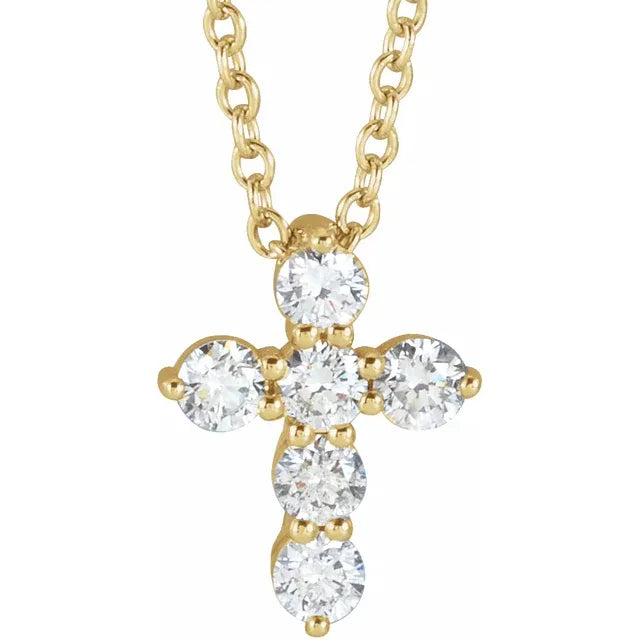 Diamond Cross Necklace