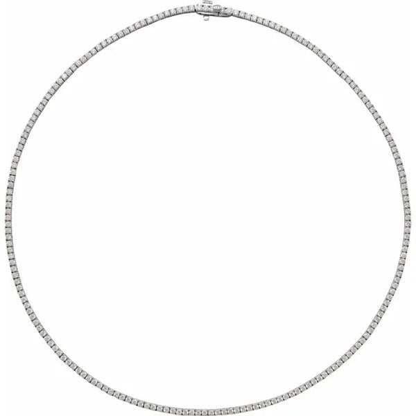 Everyday Natural Diamond Tennis Necklace